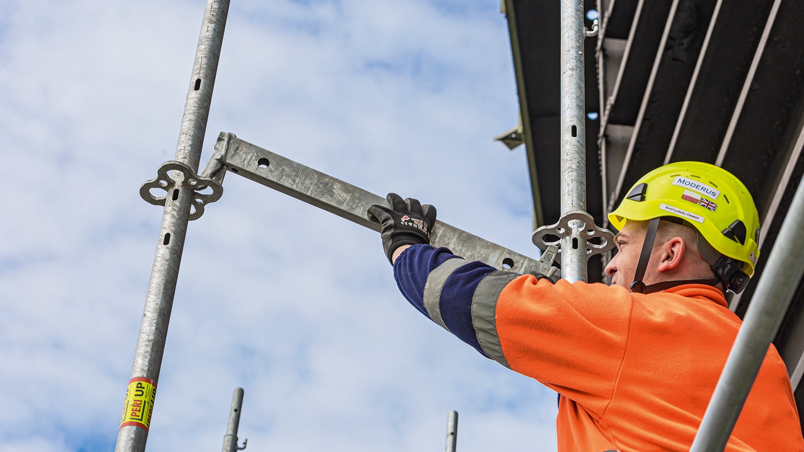 Further development in scaffolding construction